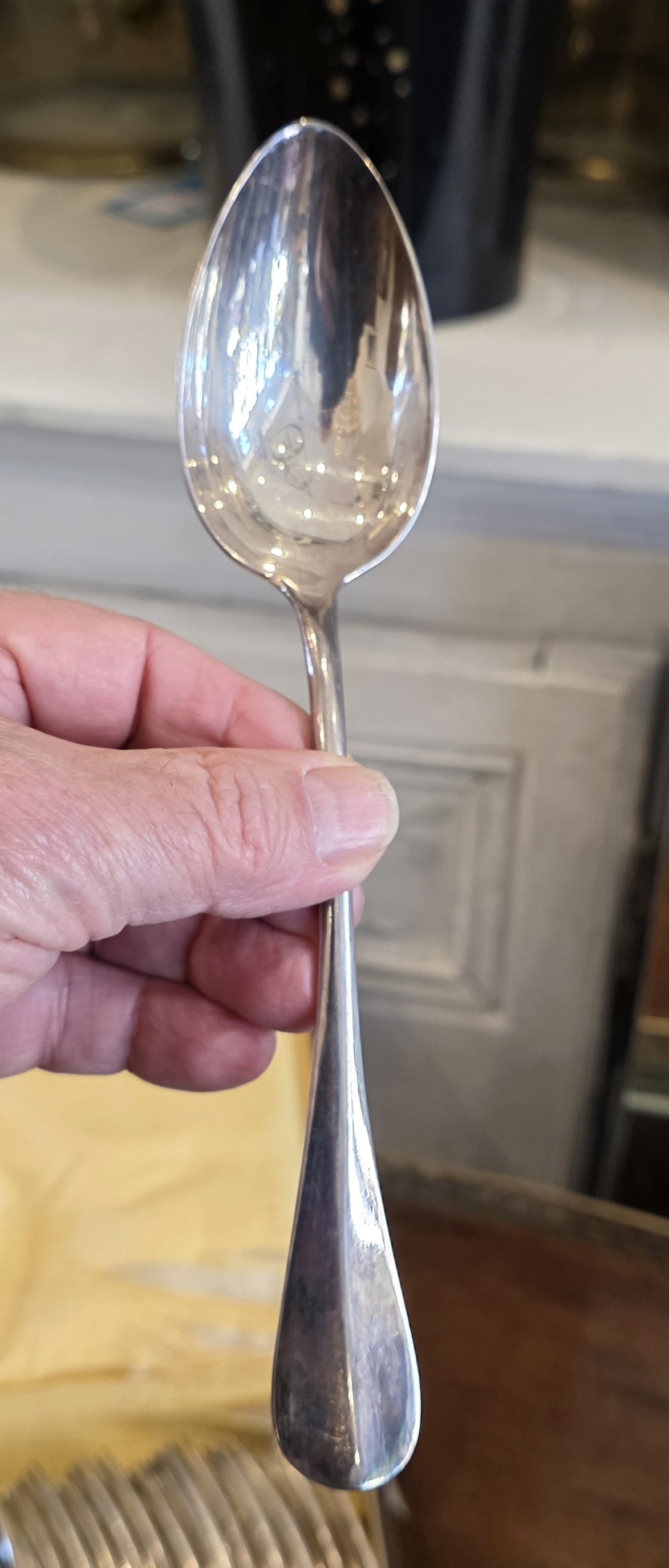 A French Silver set of Forks and Spoons A French Silver set of Forks and Spoons